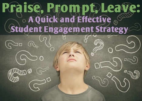 What Happens When the Teacher Stops Talking? A Simple and Effective Student Engagement Strategy | Must Reads for Instructional Leaders | Scoop.it