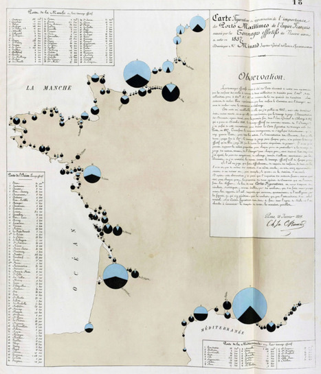 Les cinquante cartes de Charles-Joseph Minard  | Journalisme graphique | Scoop.it