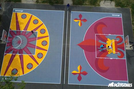 Inauguration du playground basket des Murlins &agrave; Orl&eacute;ans ! | 5 - Equipements et lieux de pratique | Scoop.it