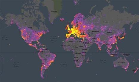France/Monde | Une carte thermique des sites les plus photographiés du monde | Web tourisme | Scoop.it