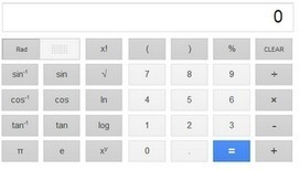 Google Search Calculator The Quickest Way to Perform Operations | TIC & Educación | Scoop.it