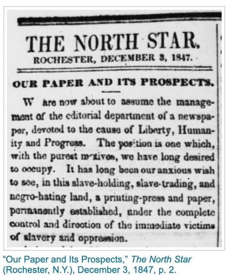 Frederick Douglass Newspapers, 1847-1874: Now Online via Chronicling America | Race and diversity | Scoop.it