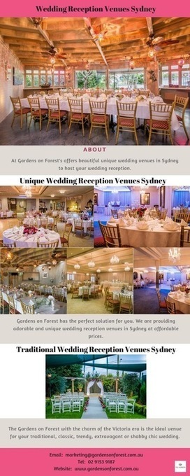 Wedding Reception Venues Sydney R Infogr