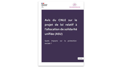Avis du CNLE sur le projet de loi ASU : l&rsquo;amorce d&rsquo;une r&eacute;forme de la protection sociale qui ne dit pas son nom ?&nbsp; | Strat&eacute;gie pauvret&eacute; et pacte des solidarit&eacute;s | Scoop.it