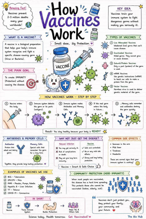 #vaccineeducation #immunity #medicaleducation #sciencefacts #publichealth #humanbiology #healthcare #wellnessjourney | Dr. Krishnakant Prasad | H&eacute;sitations Vaccinales: Observatoire HESIVAXs | Scoop.it