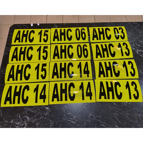 Hi- Vis Asset Number (Magnetic and Non-Magnetic)! | Creative Signage & Innovative Printing Trends | Scoop.it