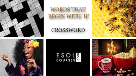 English Words Beginning With H - Easy Online Crossword | English Word Power | Scoop.it