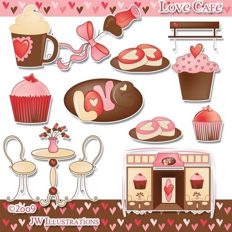 Love Cafe Clipart | Drawing References and Resources | Scoop.it