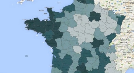 [Cartes interactives] Démographie - Tous les chiffres de l’installation en agriculture, département par département | Paysage - Agriculture | Scoop.it