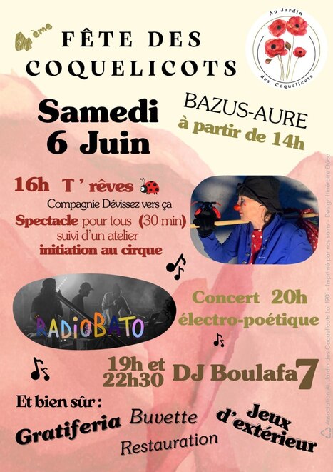 F&ecirc;te des coquelicots &agrave; Bazus-Aure le 6 juin | Vall&eacute;es d'Aure & Louron - Pyr&eacute;n&eacute;es | Scoop.it