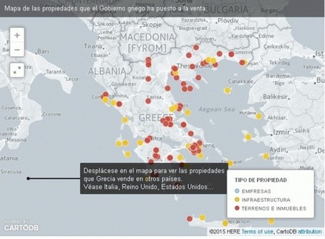 Mapa inquietante de Grecia: un País en Venta | LO + VISTO en la WEB | Scoop.it