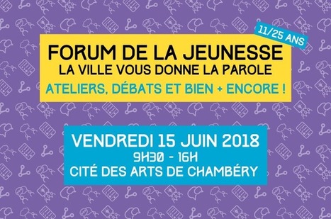 Chambéry : "Démocratie participative | Forum de la Jeunesse, la ville vous donne la parole | Ce monde à inventer ! | Scoop.it