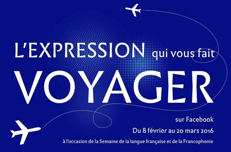 C'est parti jusqu' au 20 mars jeu-concours ‪#&lrm;slff16‬ &laquo; L&rsquo;expression qui vous fait voyager &raquo; | Cegep  de La Pocati&egrave;re sans Fronti&egrave;res | Scoop.it