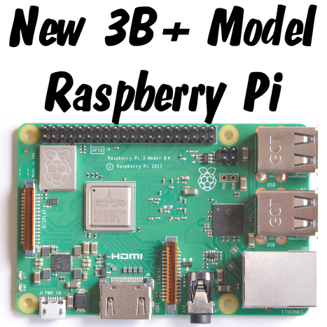 New Raspberry Pi model 3B+ 1.4 GHz, 330Mbit Ethernet, 802.11ac, PoE  | tecno4 | Scoop.it