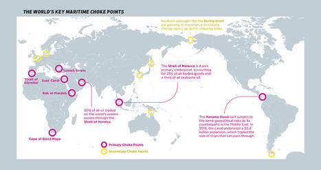Visualized: Mapping the World's Key Maritime Choke Points | SoRo class | Scoop.it