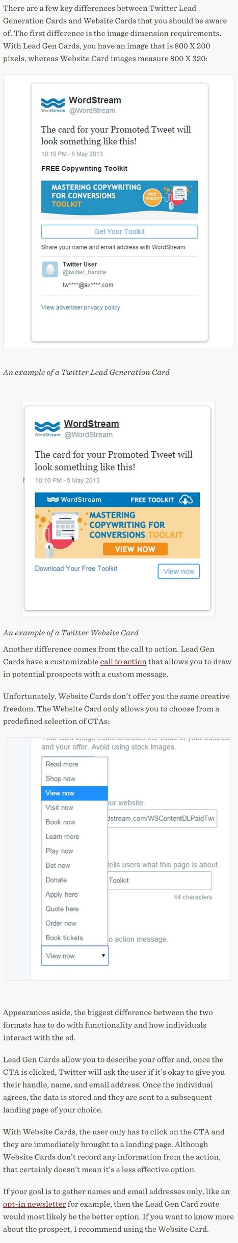 A Step-by-Step Guide to Using Twitter Ads for Lead Gen | Wordstream | The MarTech Digest | Scoop.it