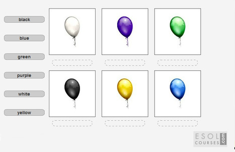 English Words for Colours - Picture Quiz | English Word Power | Scoop.it