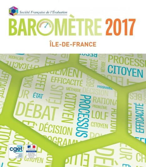 Baromètre de l'Evaluation des Politiques Publiques en Ile de France | Société Française de l'Évaluation | Evaluación de Políticas Públicas - Actualidad y noticias | Scoop.it