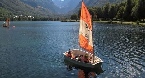 En bateau à voile sur le lac de Génos | Vallées d'Aure & Louron - Pyrénées | Scoop.it