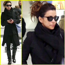 Eva Longoria Arrives in France for L'Oreal Paris Shoot ... - Just Jared | Buzz Francophone | Scoop.it