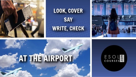At The Airport - Look, Cover, Write, Check Activity | English Word Power | Scoop.it