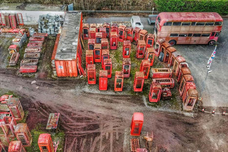 Incredible Photos of The British Red Phone Box Graveyard on The Edge of London » | iPhoneography-Today | Scoop.it