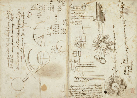Leonardo da Vinci’s Visionary Notebooks Now Online: Browse 570 Digitized Pages | #dataviz #history | e-Xploration | Scoop.it