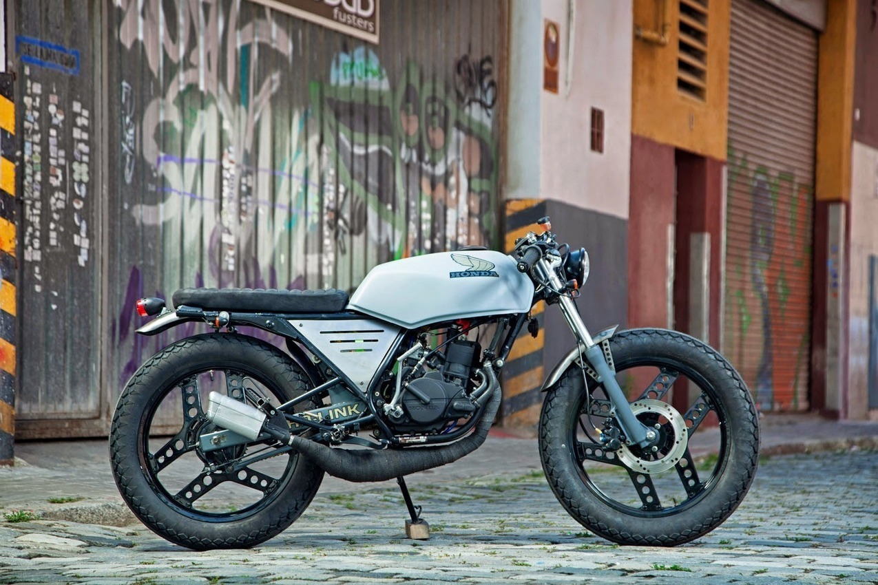 Custom Moped | Honda Mbx - Grease N Gasoline | ...