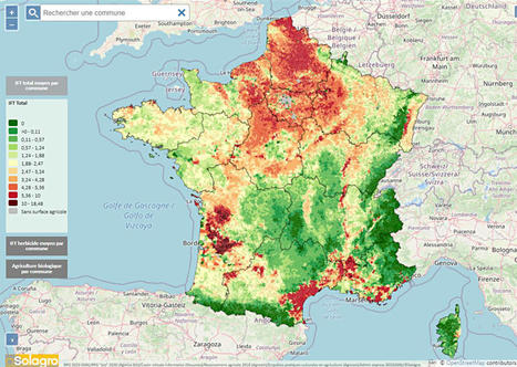 Une carte interactive sur l'utilisation des pesticides dans chaque commune | Veille juridique du CDG13 | Scoop.it
