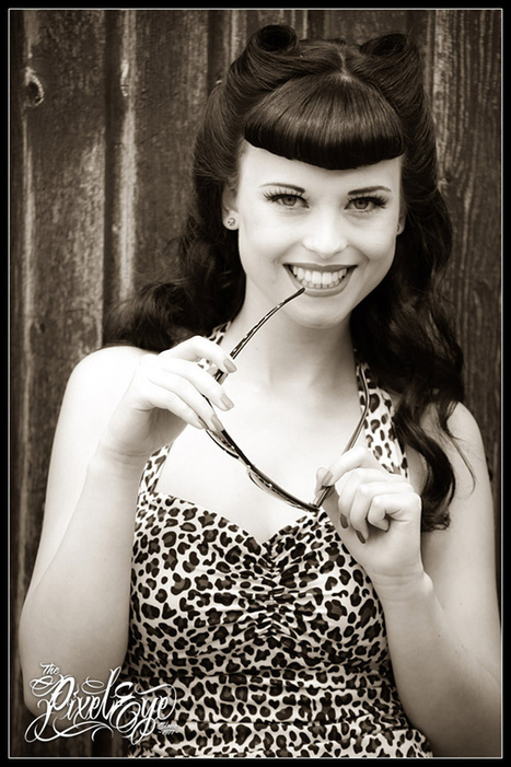 German Pin Up Girl Lulu von Löffelstiel by Dirk "The Pixeleye" Behlau | Rockabilly | Scoop.it