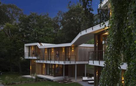 Meudon (92) : cette maison bois béton bâtie sur d’anciennes carrières saluée pour son architecture | Build Green, pour un habitat écologique | Scoop.it