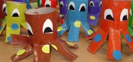 Más de 20 manualidades con cartones de huevos: Animales | Aprender Manualidades infantiles | Scoop.it
