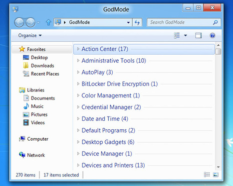 How to Unlock GodMode in Windows 8 [Quicktip] | Windows 8.  + Windows Phone | Scoop.it