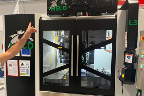 Cr&eacute;&eacute;e &agrave; l&rsquo;initiative de KNDS, MBDA et du Cetim, la plateforme Printing se dote d&rsquo;une machine d'impression 3D unique en France &agrave; Bourges | DEFENSE NEWS | Scoop.it