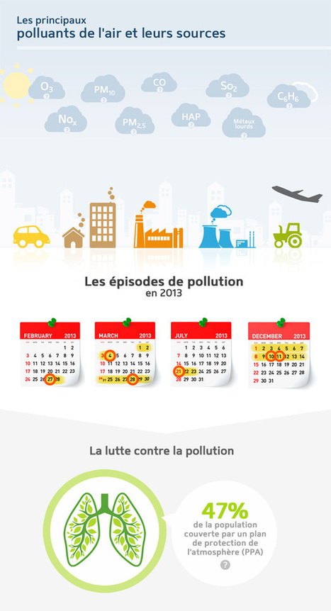 Pollution de l'air en France : où, quand, comment ? | Toxique, soyons vigilant ! | Scoop.it