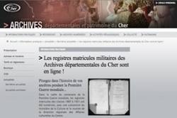 Mise en ligne des registres matricules du Cher | Autour du Centenaire 14-18 | Scoop.it