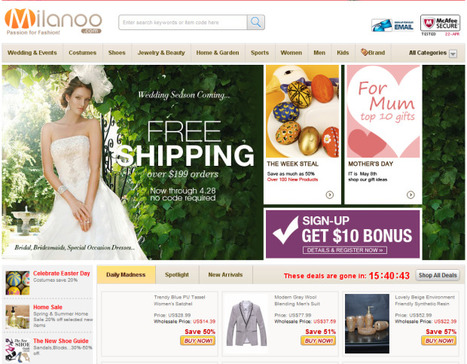 Sequoia Invests In Chinese Online Retailer Milanoo.com | Entrepreneurship, Innovation | Scoop.it