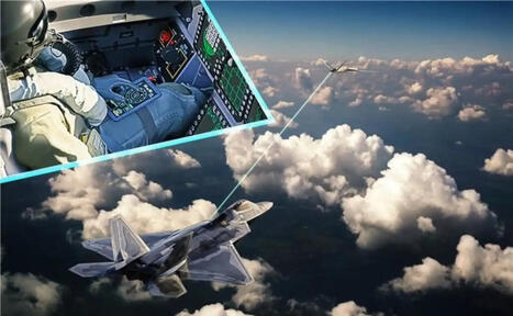 MQ-20 Drone controlled from the cockpit of an F-22 while in flight | DEFENSE NEWS | Scoop.it