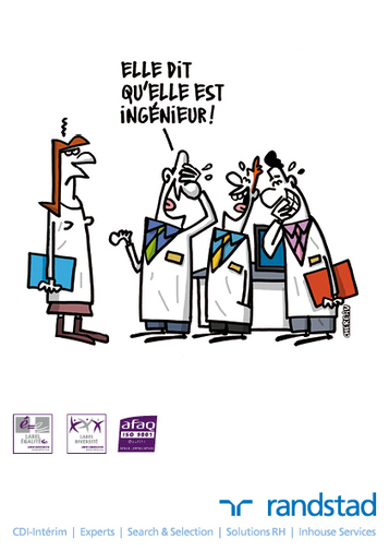 12 dessins humoristiques sur l'égalité professionnelle - Mode(s) d'emploi, toute l'actualité du recrutement | L'emploi des femmes | Scoop.it
