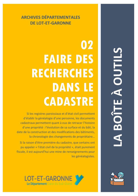 Un guide pratique consacr&eacute; aux recherches cadastrales | La Biblioth&egrave;que de l'&Eacute;cole nationale des chartes-PSL vous accompagne dans la pr&eacute;paration aux concours | Scoop.it