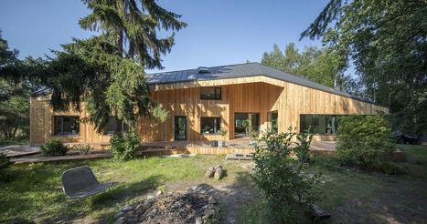 [inspiration] Une maison bois polonaise au toit asymétrique | Build Green, pour un habitat écologique | Scoop.it