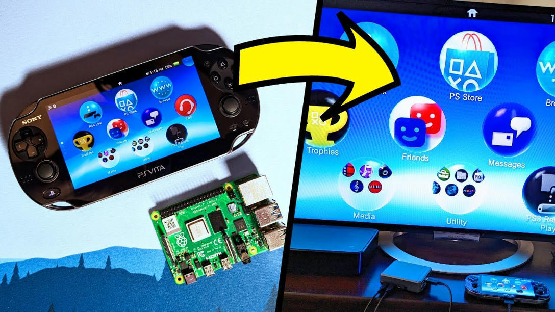 Build a PS Vita Dock Using a Raspberry Pi Ras...