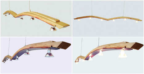 Seagull, Recycled Wine Barrel Stave Into Kitchen Island Light | 1001 Recycling Ideas ! | Scoop.it