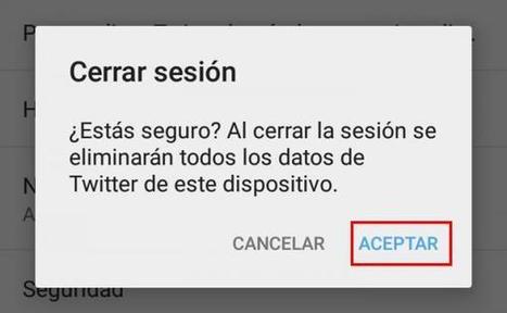 Cómo cerrar Twitter desde el móvil | TIC & Educación | Scoop.it