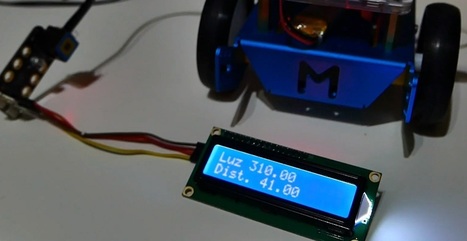 Display LCD 16x2 en mBot de Makeblock por I2C programado por bloques | tecno4 | Scoop.it