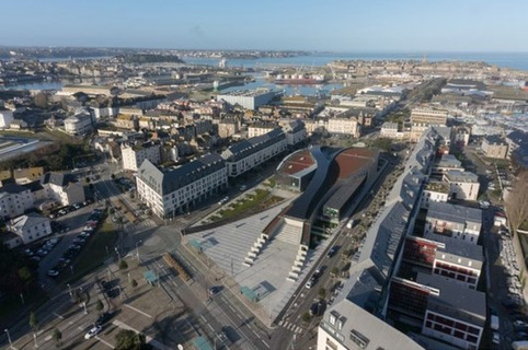 La Grande Passerelle offre une étonnante architecture à Saint-Malo, capitale des voyageurs - Réalisations | Veille territoriale AURH | Scoop.it