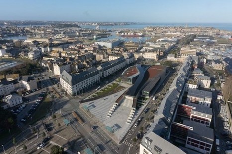La Grande Passerelle offre une &eacute;tonnante architecture &agrave; Saint-Malo, capitale des voyageurs - R&eacute;alisations | Veille territoriale AURH | Scoop.it