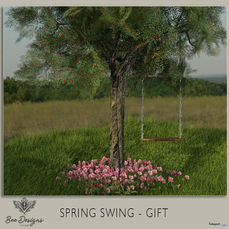 Spring Swing March 2025 Group Gift by Bee Designs | Teleport Hub - Second Life Freebies | Second Life Freebies | Scoop.it