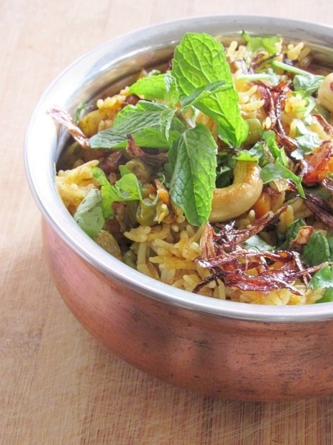 Vegetable Biriyani In Pressure Cooker Recipe | The Asian Food Gazette. | Scoop.it