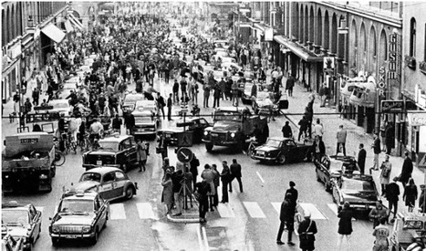 Ruotsi siirtyi oikeanpuoleiseen liikenteeseen päivälleen 50 vuotta sitten hymyssä suin ja olalle taputtaen – seurauksena oli ennennäkemätön ruuhka | 1Uutiset - Lukemisen tähden | Scoop.it